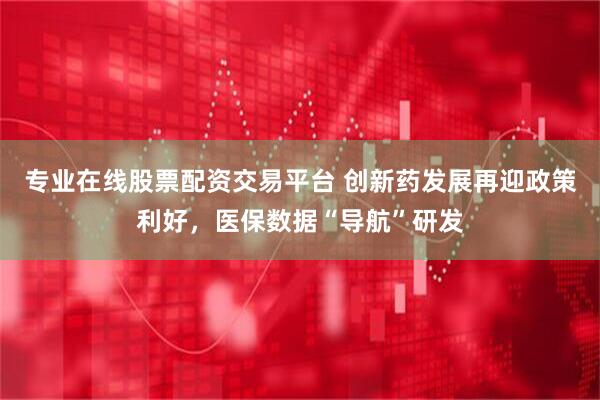 专业在线股票配资交易平台 创新药发展再迎政策利好，医保数据“导航”研发