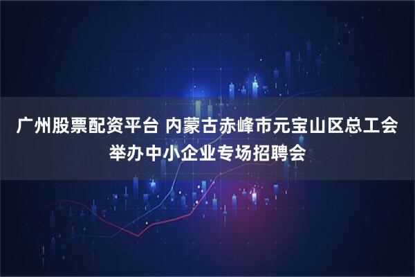 广州股票配资平台 内蒙古赤峰市元宝山区总工会举办中小企业专场招聘会